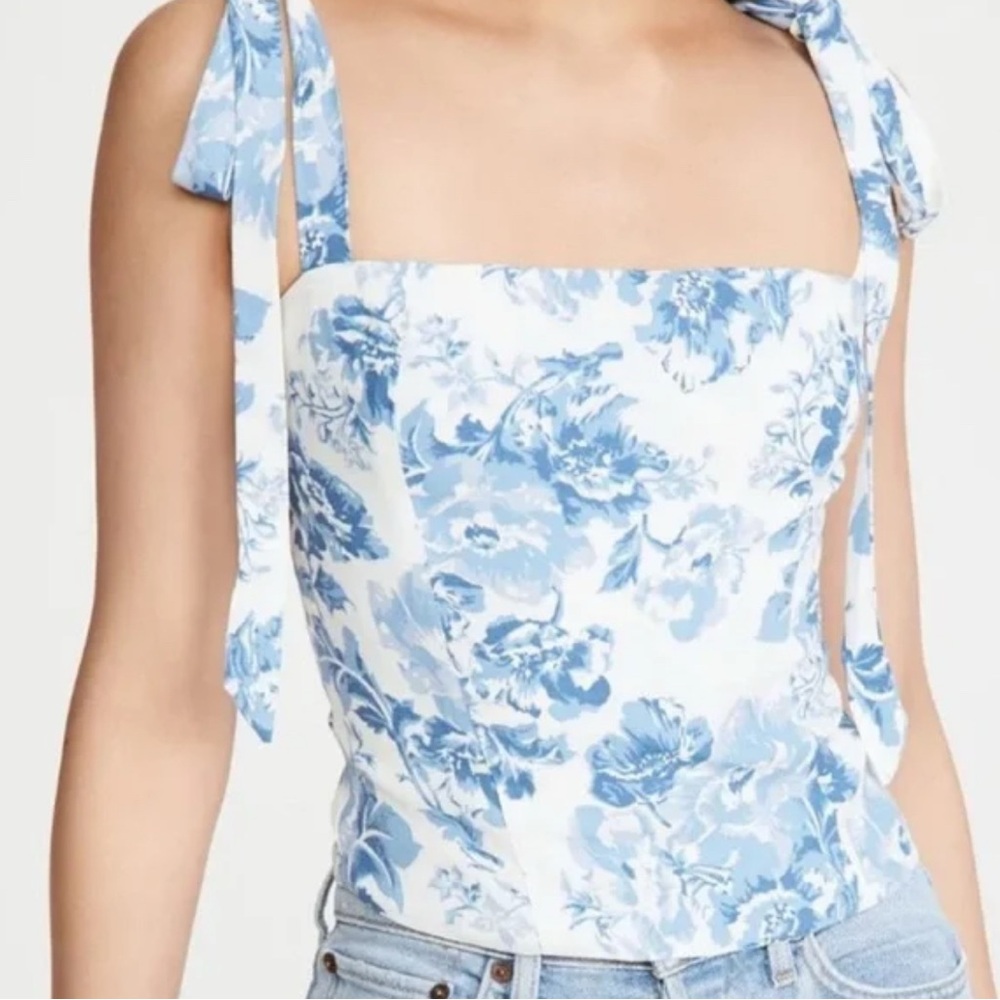 Reformation Ellora Tie Strap Tank